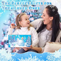 Bath Bombs for Kids with Surprise Inside, 8 Pack Bath Bombs with Frozen Toys, Princess Jewelry & Cross-Body Bag, Natural Fizzy Bubble Bath Balls