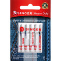 Singer 04801 Universal Heavy Duty Sewing Machine Needles, 5-Count