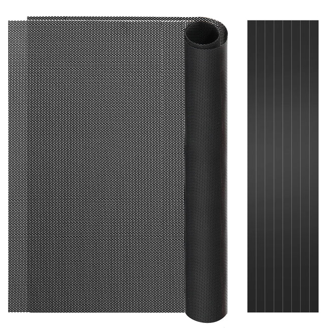 Moko 400X300Mm DIY PC Case Dust Mesh Filter, [2 Pack] PVC Dustproof Magnetic Dust Filter Cover, PC Mesh Grill with Magne