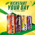 Mountain Dew Kickstart, Pineapple Orange Mango, 90Mg Caffeine, Vitamins B & C, 80 Calories, 10% Juice, 16 Fl Oz (Pack of 12)