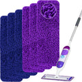 Reusable Mop Pads Compatible with Swiffer Power Mop,Power Mop Pads Refill Pads Washable 15.3 * 5.1 Inch, Microfiber Replacement Pad for