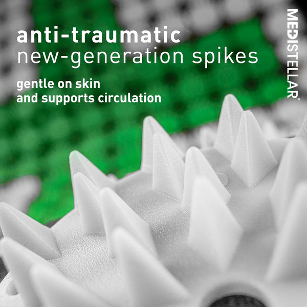 Premium Acupressure Massage Mat - Spiked Therapy Pad for Back Pain Relief - Stress Reduction & Muscle Recovery - Neck & Shoulder Relaxation -