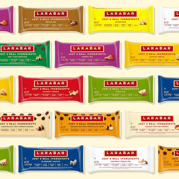 Larabar Peanut Butter Cookie, Gluten Free Vegan Fruit & Nut Bar, 16 Ct, 27.2 OZ