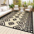 LILIOFFIC Outdoor Rugs - Reversible Mats, 5'X8' Plastic Straw Rug for Patio Waterproof, Indoor Outdoor Area Rug Carpet for Outside, RV,