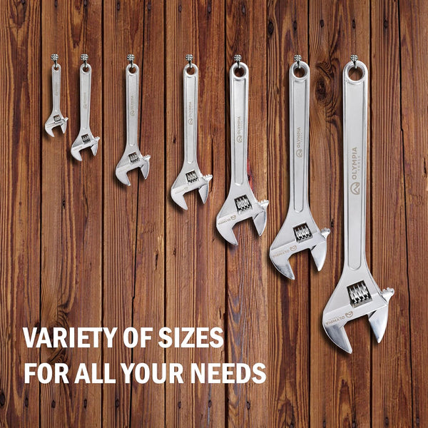Olympia Tools 01-012 12" Adjustable Wrench 12-Inch