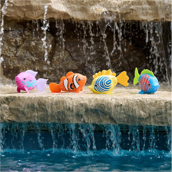 Swimways Rainbow Reef Fish Toy, Kids Swimming Accessories & Water Toys, Learn to Swim Pool Toys for Kids Ages 5 & Up, Batteries Included, Tuna Turner