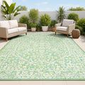 JONATHAN Y SMB104F-8 Malta Bohemian Medallion Textured Weave Indoor Outdoor Area-Rug, Coastal Traditional Transitional