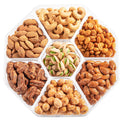 Fathers Day Nuts Gift Basket - Assortment of Sweet & Roasted Salted Gourmet Nuts - Assorted Food Gift Box for Husband, Dad, Him, Fathers Day,