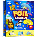 Dan&Darci Foil Art Kit for Kids - Arts and Crafts for Kid Ages 4-8, 4-6, 5-7, 5-8, 6-8 - 5 Year Old Girl Gifts - Fun Kits Projects Activities -