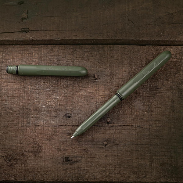 Rite in the Rain All-Weather EDC Pen, Olive Drab Pokka 2-Pack, Black 0.8Mm Ink, Fine Point (No. OD92)
