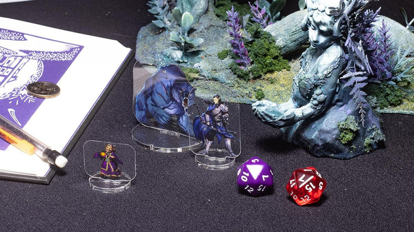 Arcknight Flat Plastic Miniatures: Mankind Horde; 31 Unique Human-Themed Enemy Minis for DND 5E and Pathfinder; Affordable, Skinny Figurines for