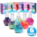 Tub Works® Kids Bath Bomb Potion™ Bath Toy, Variety 6 Pack | Nontoxic | Fizzes, Foams & Bubbles with an Eruption of Color | Interactive Bath Bombs