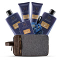 All Natural Bath and Body Spa Gift Basket Set for Men - Ocean Breeze - Luxury Men'S Skin Care Kit for Him in Toiletry Bag for Relaxation,