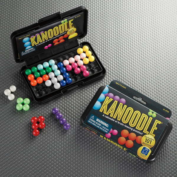 Educational Insights Kanoodle 3D Brain Teaser Puzzle Game, Featuring 200 Challenges, Easter Basket Stuffers for Kids, Gift for Ages 7+