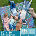 Picnic Blankets 60X80 Outdoor anti Sand Manta De Playa Ultralight Wide Excersing Matts for Home Camp Quilts for Trailers Camping Essentials Fun