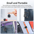 HUOTO Portable Charger for Apple Watch,Wireless Magnetic Iwatch Charger 1200Mah Power Bank Travel Keychain Accessories Smart Chargers for Apple
