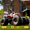 Monster Jam Marvel Mega Spider-Man RC Monster Truck, All-Terrain, over 2 Feet Long, 1:6 Scale, Super Hero Kids Toys for Boys and Girls Ages 4 and Up