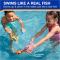 Swimways Rainbow Reef Fish Toy, Kids Swimming Accessories & Water Toys, Learn to Swim Pool Toys for Kids Ages 5 & Up, Batteries Included, Tuna Turner