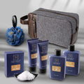 All Natural Bath and Body Spa Gift Basket Set for Men - Ocean Breeze - Luxury Men'S Skin Care Kit for Him in Toiletry Bag for Relaxation,