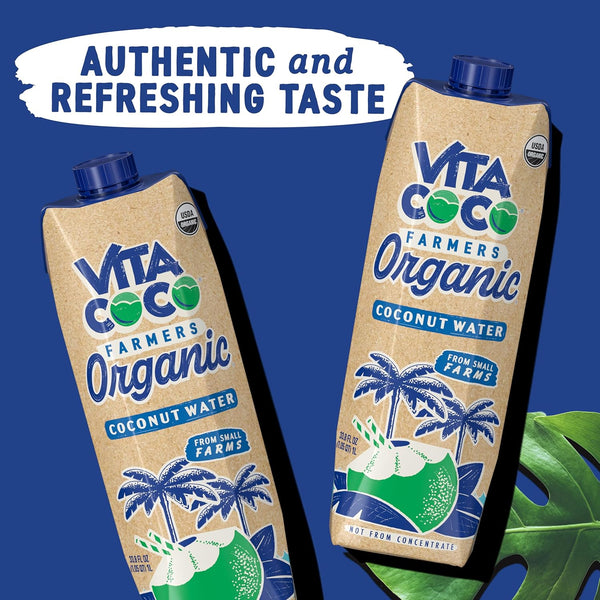 VITA COCO Organic Coconut Water, 33.8 FZ