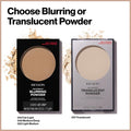 Revlon Photoready Blurring Face Powder Makeup, Longwear Medium-Full Coverage with Flawless Finish, Shine & Oil-Free, 001 Translucent, 0.25 Oz