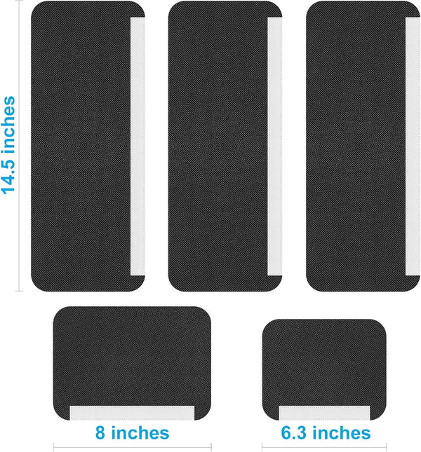 Refrigerator Door Handle Covers, Set of 5, Keep Your Kitchen Appliance Clean from Smudges, Drips, Food Stains, Oil, Handmade Decor Protector for