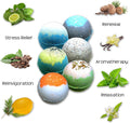 Organic Bath Bombs Gift Set for Men - Vegan Natural Ingredients - Absolutely Safe for Men - Relaxing Epsom, Himalayan, Dead Sea Salts & Essential