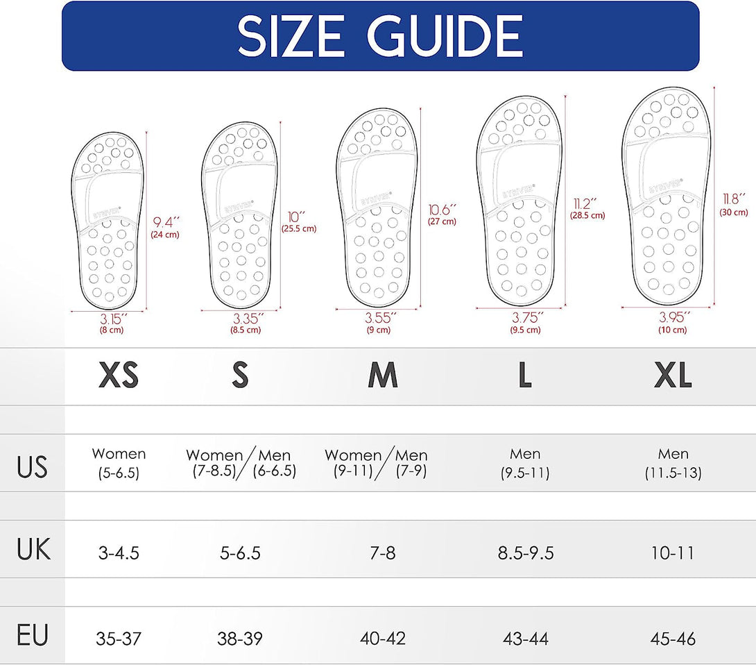 BYRIVER Foot Reflexology Tools Pressure Point Massage Mat Slippers Slides Sandals Shoes, Back Knee Feet Arch Heel Pain Tension Relief Products, Relaxation Gifts for Mom Dad Parents(02L)