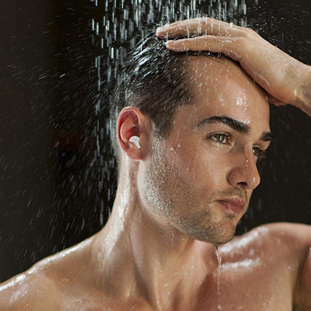 Invisible Earbuds Mini Single Earbuds Tiny Discreet Hidden Earphones for Work, Small Ear Canals In-Ear Wireless with Charging Case for Work