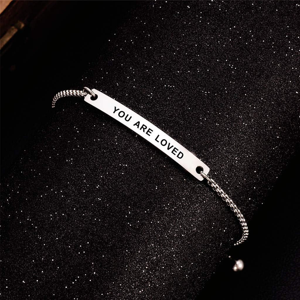 SOUSYOKYOSAM Cuff Bracelets for Women, Fashional Jewelry for Girl Her, Inspirational Gifts for Women