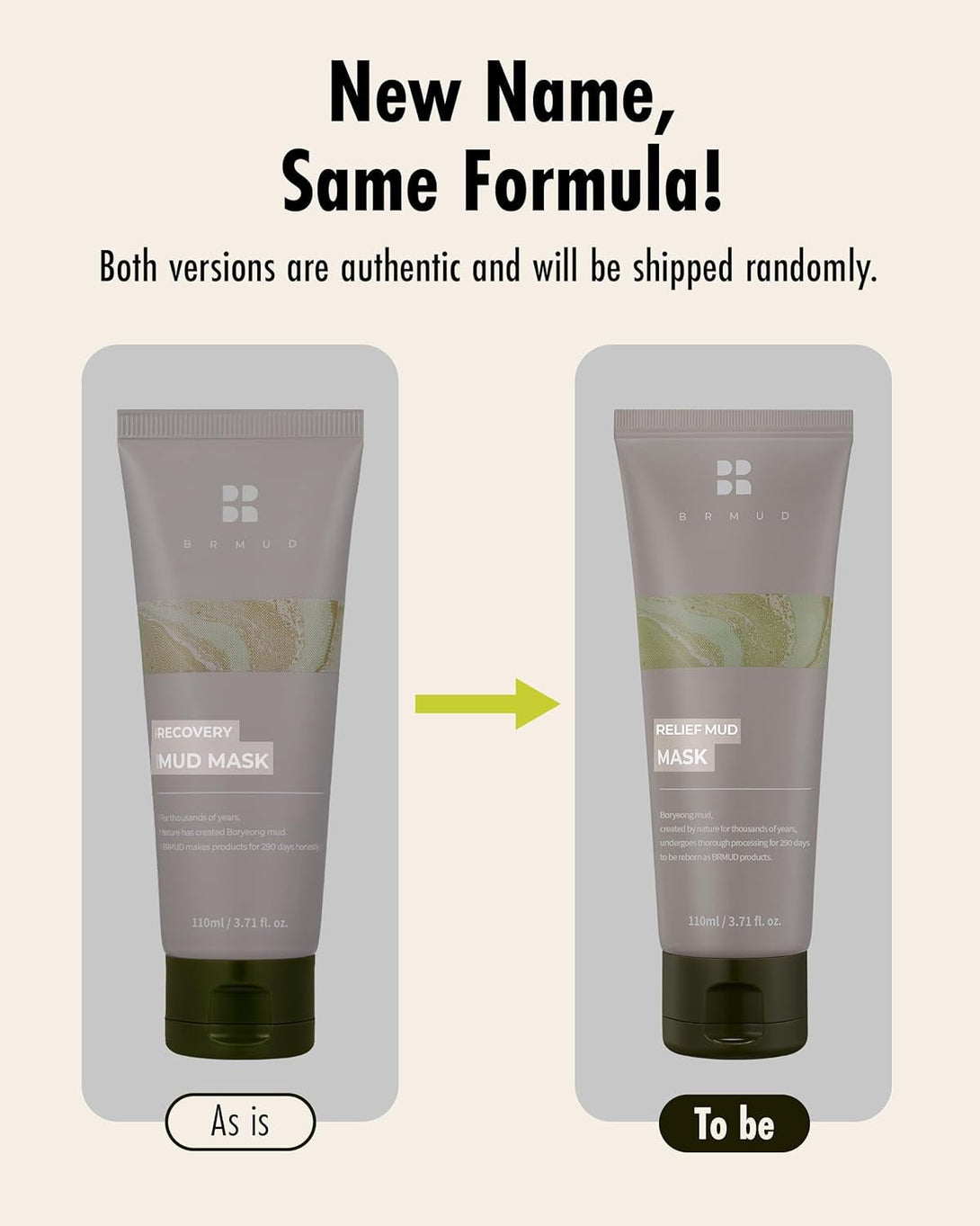 Relief Mud Mask - Celeb'S Choice Mask - Body Mud Hydrating & Moisturizing Deep Pore Cleanser Face & Body Mask W/ 91.8% Nature-Derived Ingredients - K Beauty Body Mud (3.72 Fl Oz)