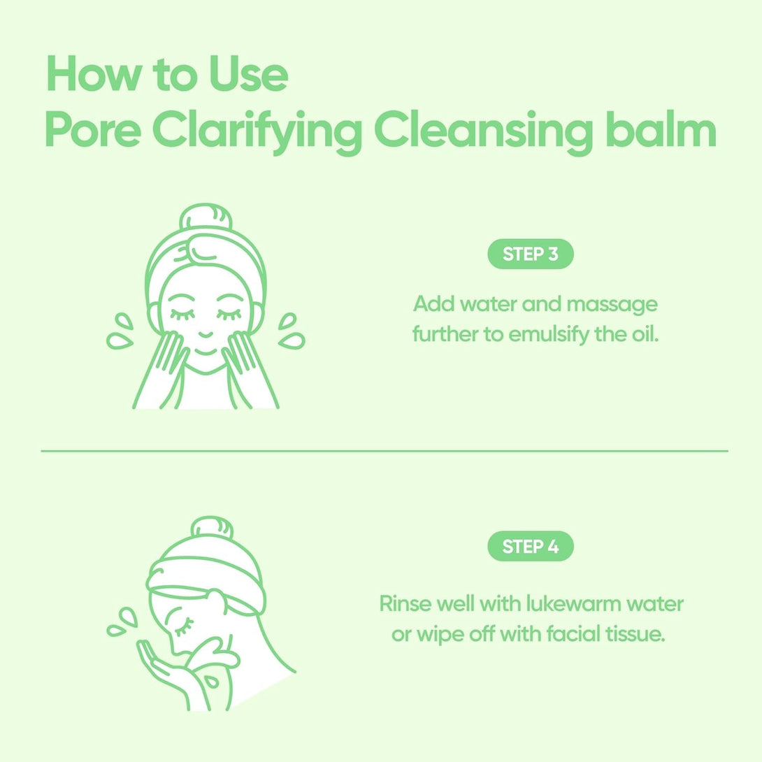 BANILA CO Clean It Zero Pore Clarifying Cleansing Balm | Korean Makeup Remover, Cleansing Oil, Facial Cleanser for Oily and Acne Prone Skin | Vegan | Made with AHA-PHA & Tea Tree (100Ml / 3.38 Fl. Oz)