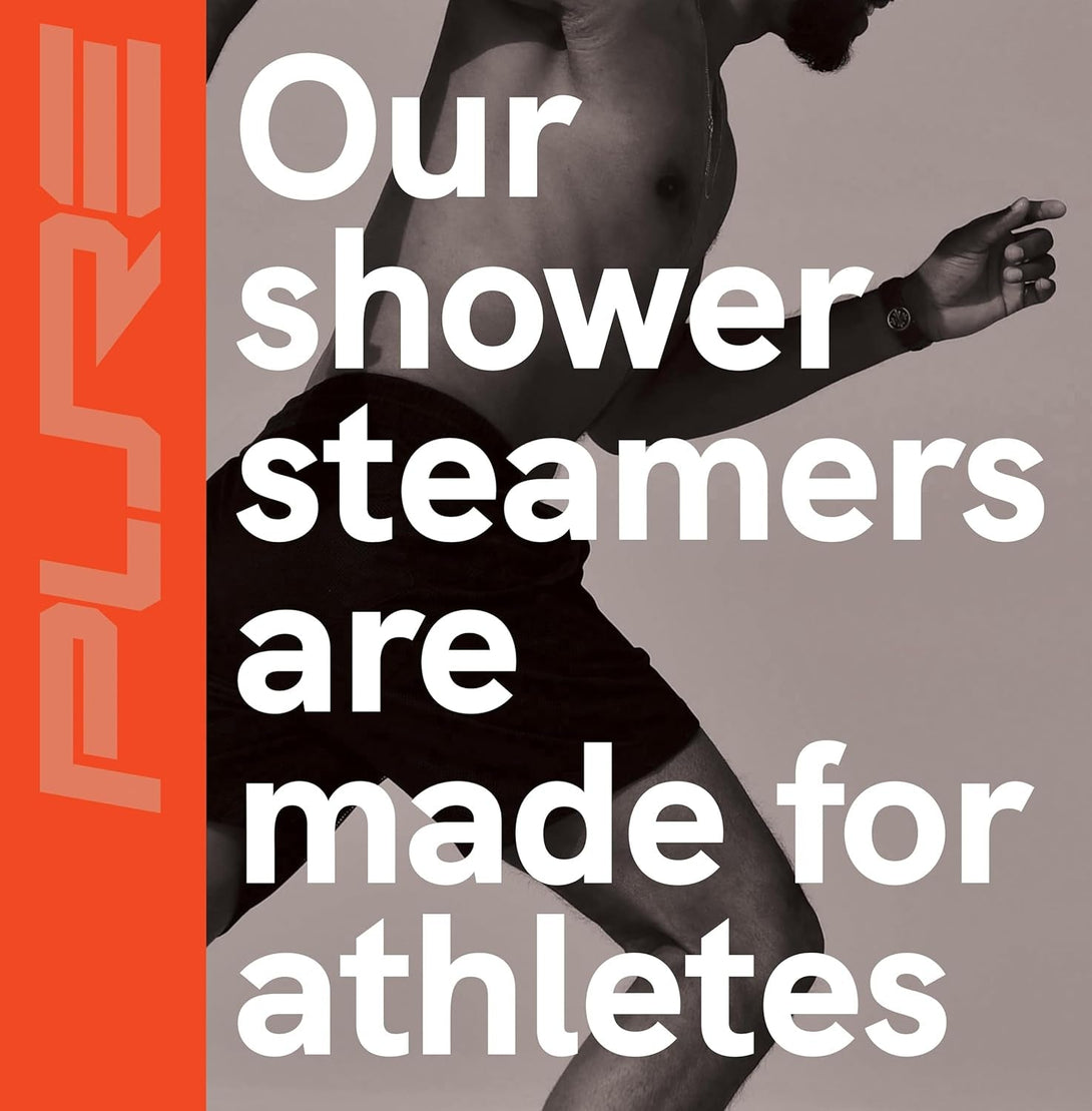 Sport Shower Steamers - Made in USA with Natural Eucalyptus Essential Oil, Father’S Day Gifts, Stress and Sinus Relief, Muscle Recovery for Athletes, Best Birthday Gifts for Self Care Relaxation