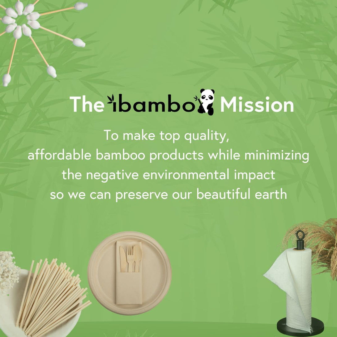 100% Bamboo Ear Swabs Cotton (500-Pack) | Biodegradable Double Tipped Bamboo Ear Cleaner | Eco Friendly Beauty & Personal Care | FSC Certified & Hypoallergenic | Suitable for All Ages & Pets