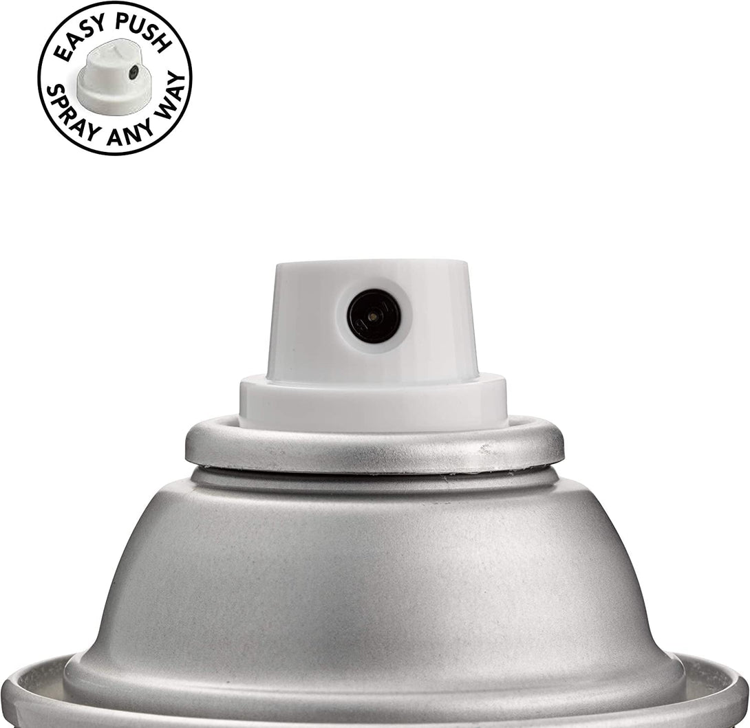 12 Oz Krylon K02732007 Black Fusion All-In-One Paint & Primer Spray Paint, Satin
