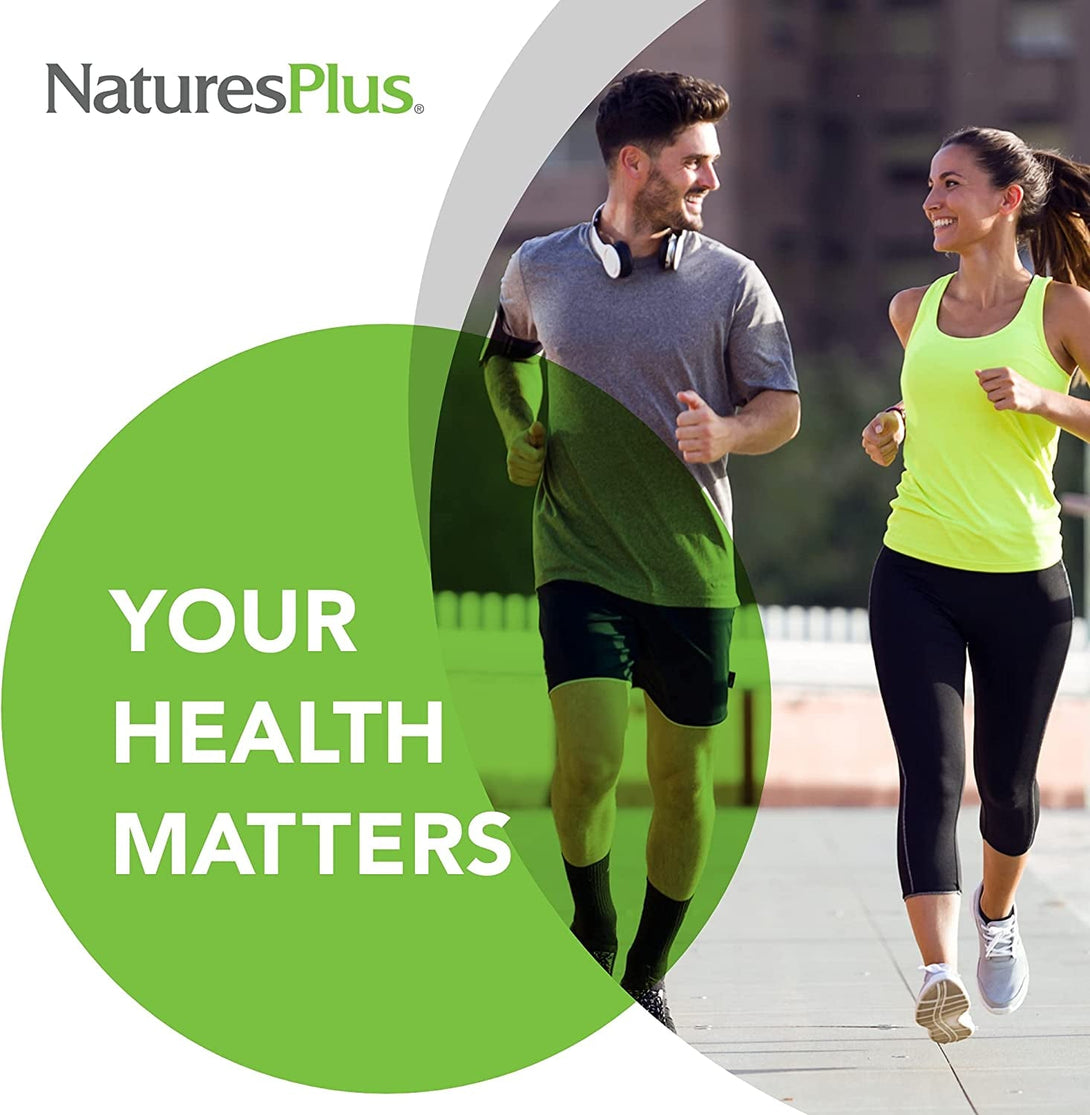 Natures plus Vitamin B1 (Thiamin HCI), Sustained Release - 300 Mg, 90 Vegetarian Tablets - Gluten-Free - 90 Servings