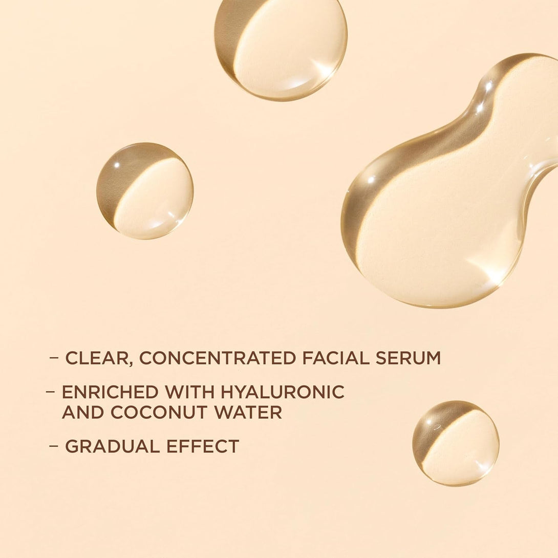 L’Oreal Paris Sublime Bronze Self Tanning Facial Drops with Hyaluronic Acid, Gradual Tan, Fragrance-Free, 1 Fl. Oz