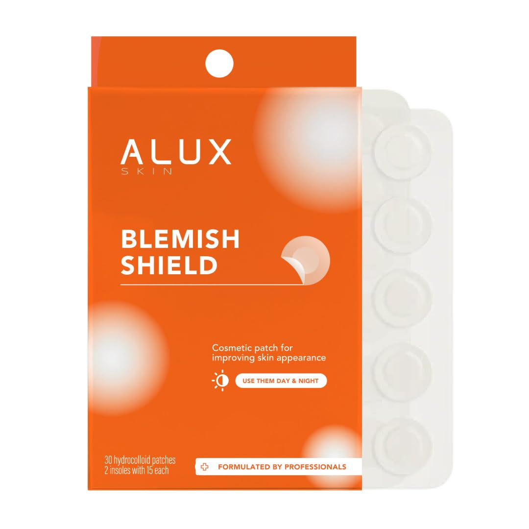 Skin Pimple Patches for Face, 30 Unit, Hydrocolloid Skin Care Acne Patches, Safe for Sensitive Skin, Use under Makeup, Absorbing Spot Cover Stickers for Zits, Blemishes, Pimples, Breakouts