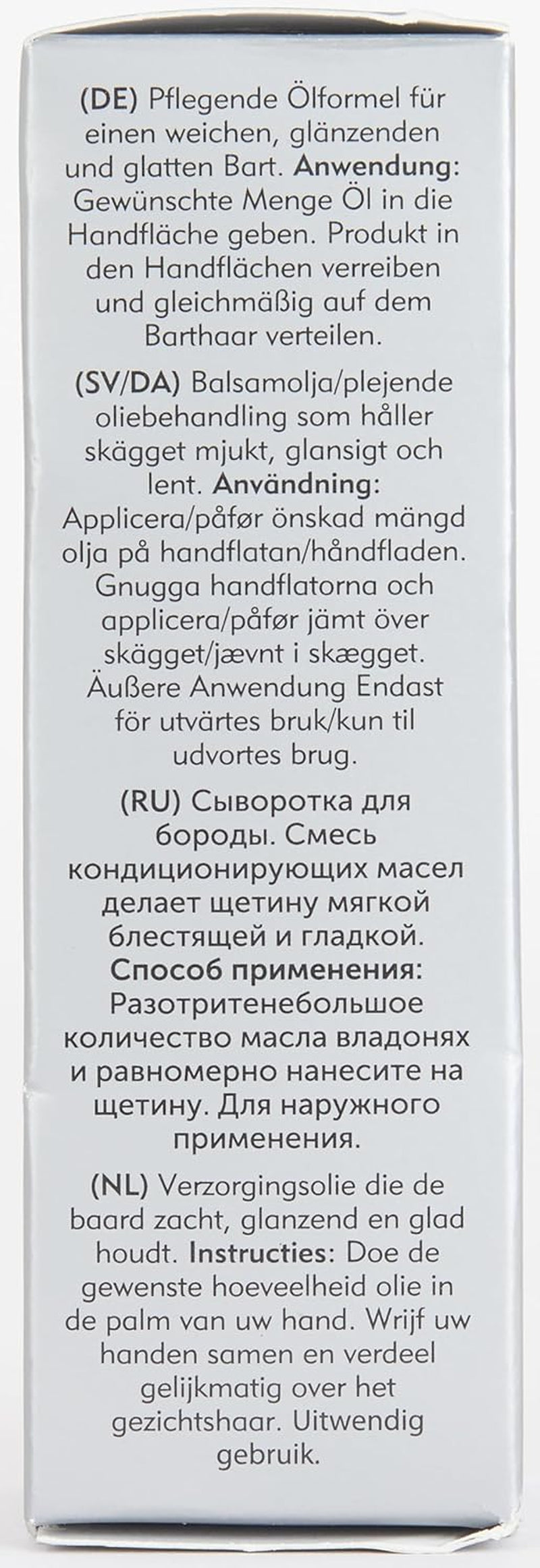 American Crew Beard Conditioner Serum, Conditioning Oil Blend for a Soft, Shiny & Smooth Beard, 1.7 Fl Oz