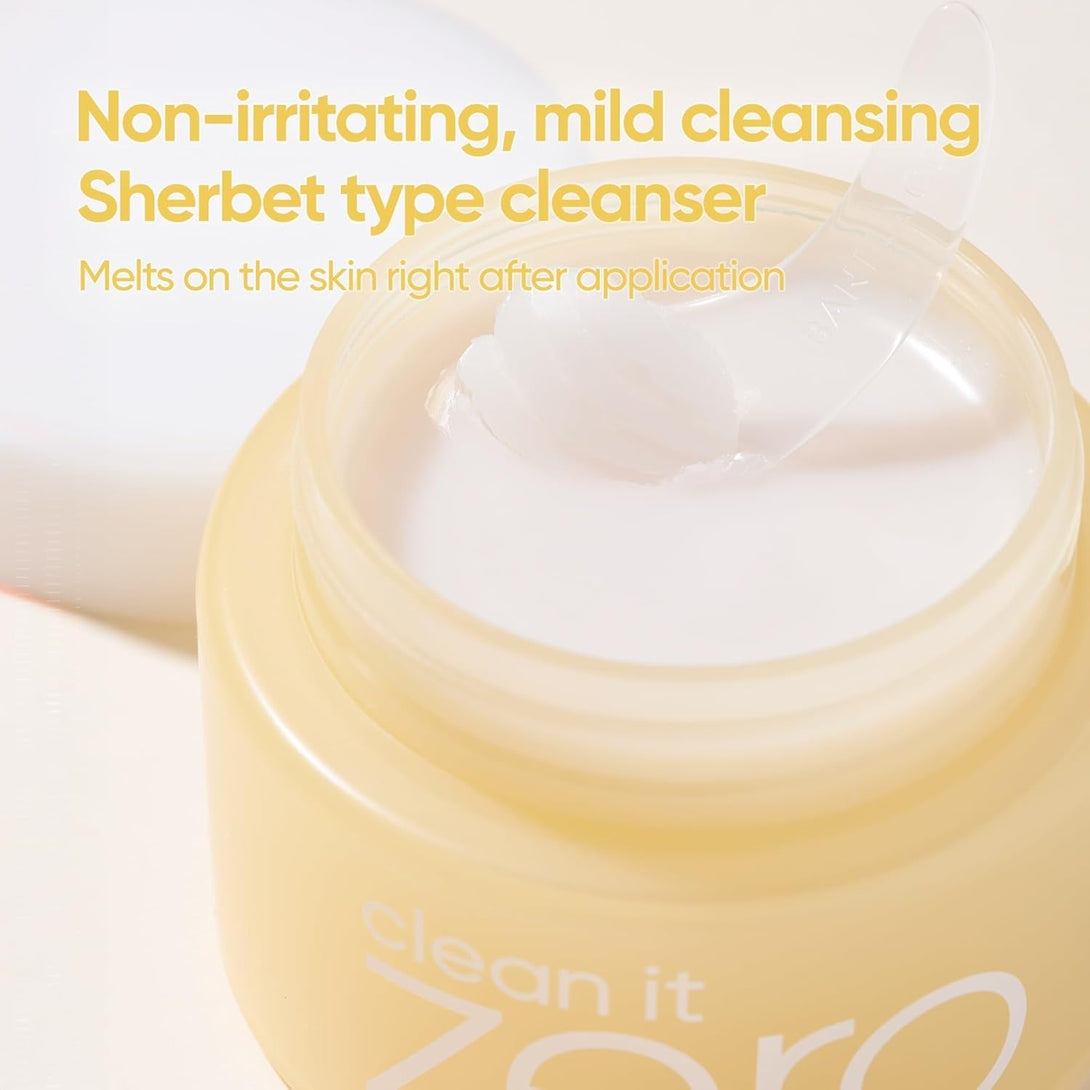 BANILA CO Clean It Zero Nourishing Cleansing Balm | Korean Makeup Remover for Dry Skin | Vegan | Cleansing Oil, Facial Cleanser Made with Ginseng Root & Soybean Peptide (100Ml / 3.38 Fl. Oz)