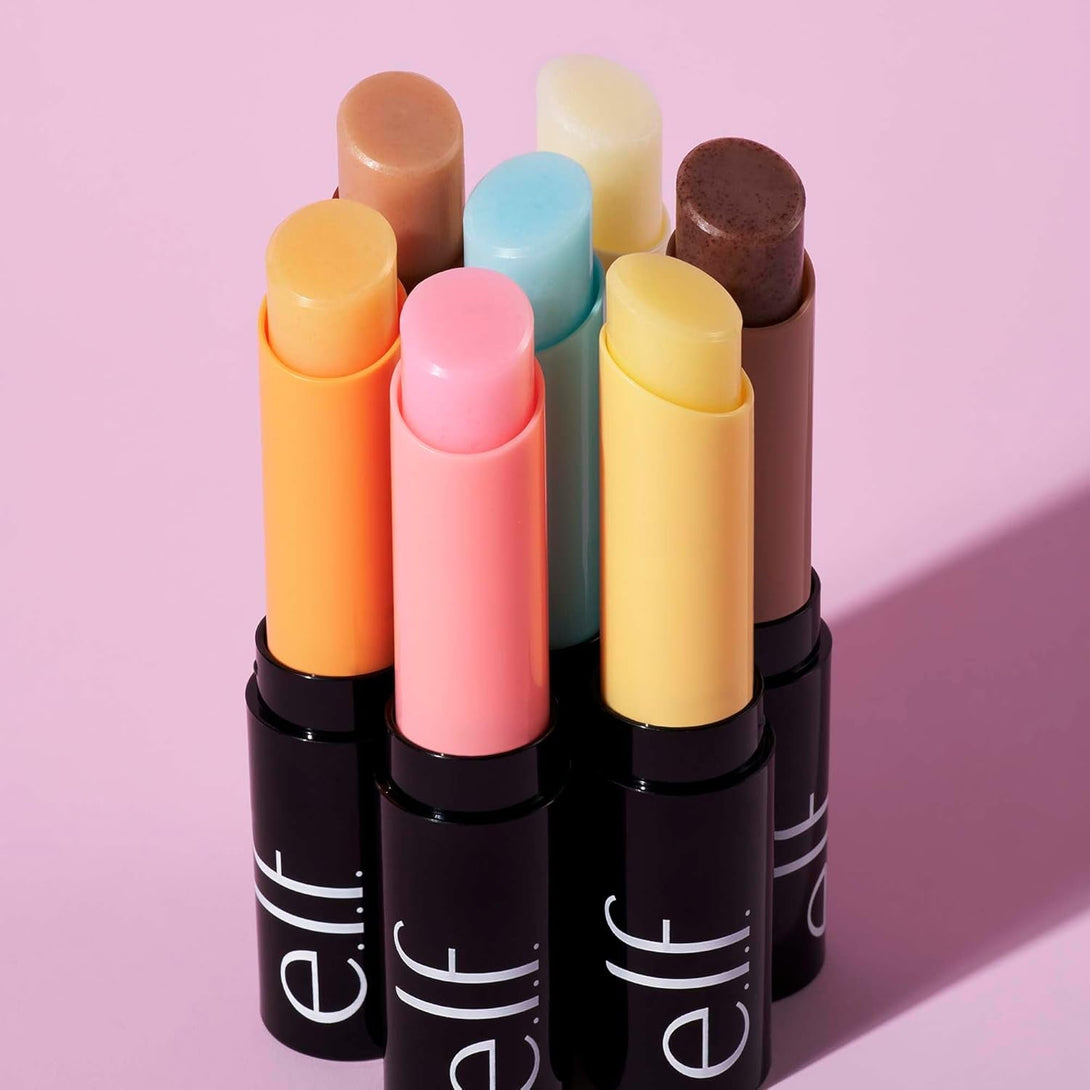 E.L.F. Lip Exfoliator, Moisturizing Scented Lip Scrub for Exfoliating & Smoothing Lips, Infused with Jojoba Oil, Vegan & Cruelty-Free, Strawberry