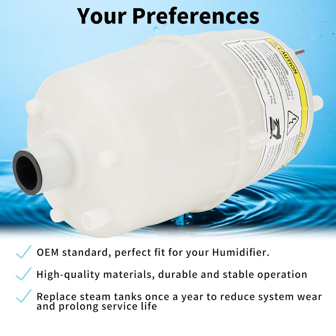 80 Steam Canister Replacement Compatible with Steam Humidifier Canister Model 800 and 865 Steam Canister with O-Ring for Leak-Proof Seal (Pack of 1)