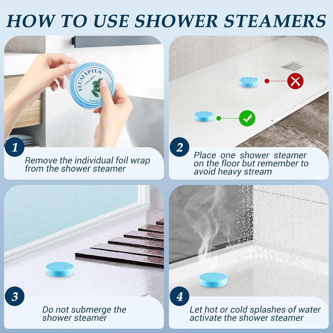 Shower Steamers, 18 PCS Set, Self Care Relaxation Shower Tablets with Shea Butter, Shower Bombs, Christmas Gift Ideas for Mother'S Day, Women, Wife