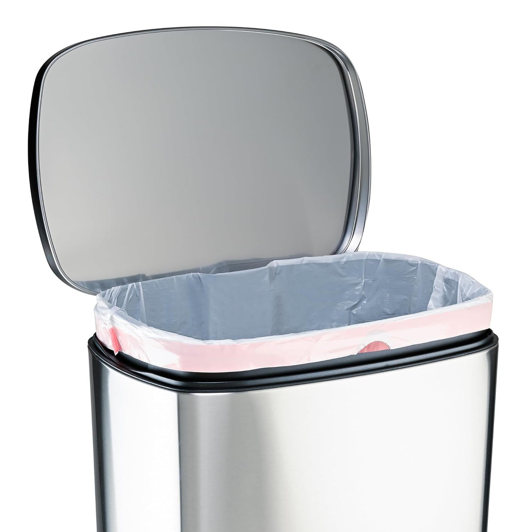 Amazon Basics Flextra Tall Kitchen Drawstring Trash Bags, Fresh Scent, 13 Gallon, 120 Count