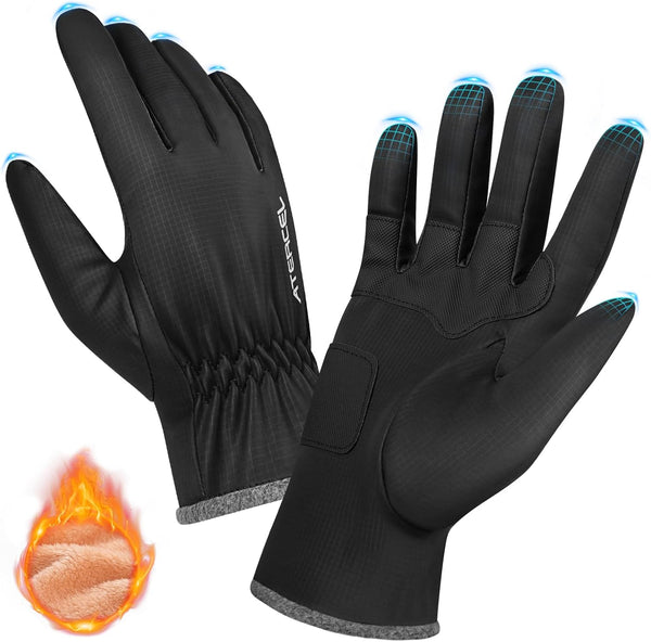 ATERCEL Gloves for Cold Weather Men Women Warm Winter Gloves Touchscreen