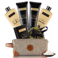 Mens Bath and Body Gift Set - Musk and Blonde Woods - Luxury Christmas, Birthday, Fathers Day Gifts from Daughter, Wife, Son for Dad, Husband -