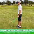 Gosports Golf Alignment Training Sticks 3 Pack - 48 Inch Golf Alignment Aid Practice Rods