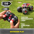 Monster Jam Marvel Mega Spider-Man RC Monster Truck, All-Terrain, over 2 Feet Long, 1:6 Scale, Super Hero Kids Toys for Boys and Girls Ages 4 and Up