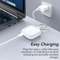 HUOTO Portable Watch Charger for Apple Watch Series 9,Portable Magnetic Iwatch Charger 1200Mah Power Bank Mini Purse Items Fast Keychain Charging