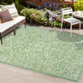 JONATHAN Y SMB104F-8 Malta Bohemian Medallion Textured Weave Indoor Outdoor Area-Rug, Coastal Traditional Transitional